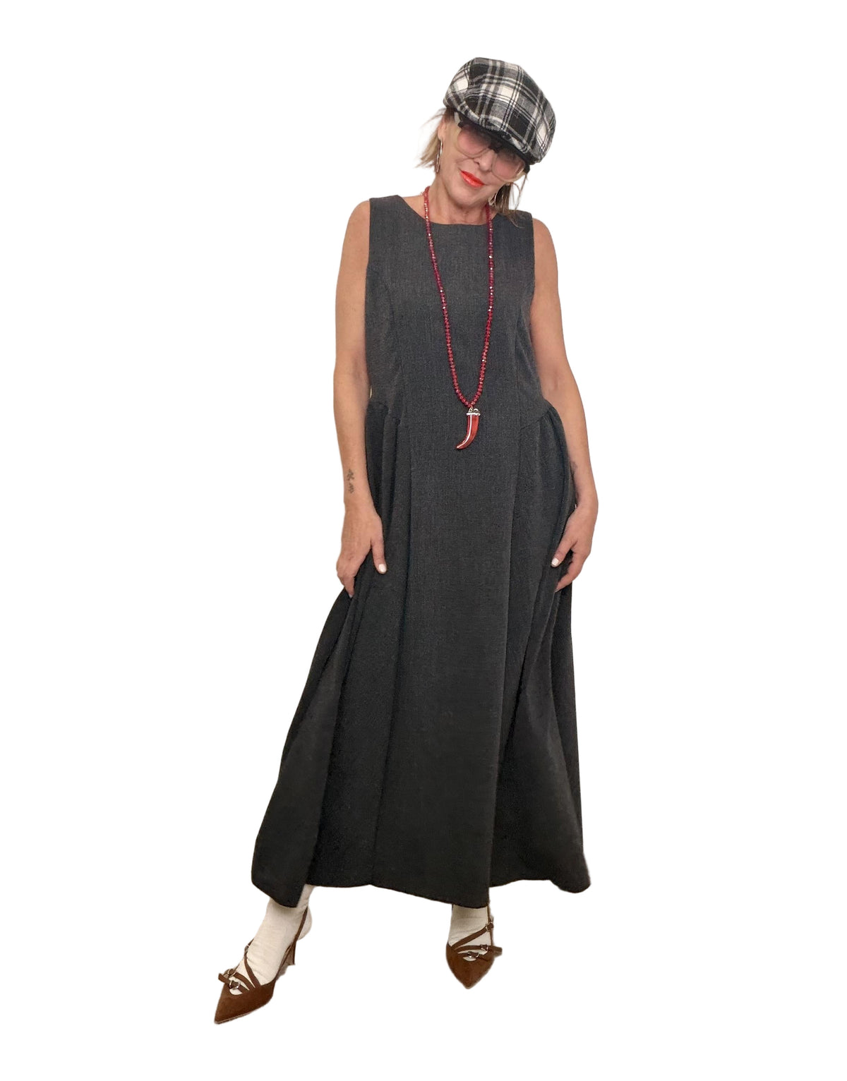 FEMALE - Abito Soft Swing Eleganza che ondeggia (senza pensarci troppo) 39135DCXW/ NERO FEMALE