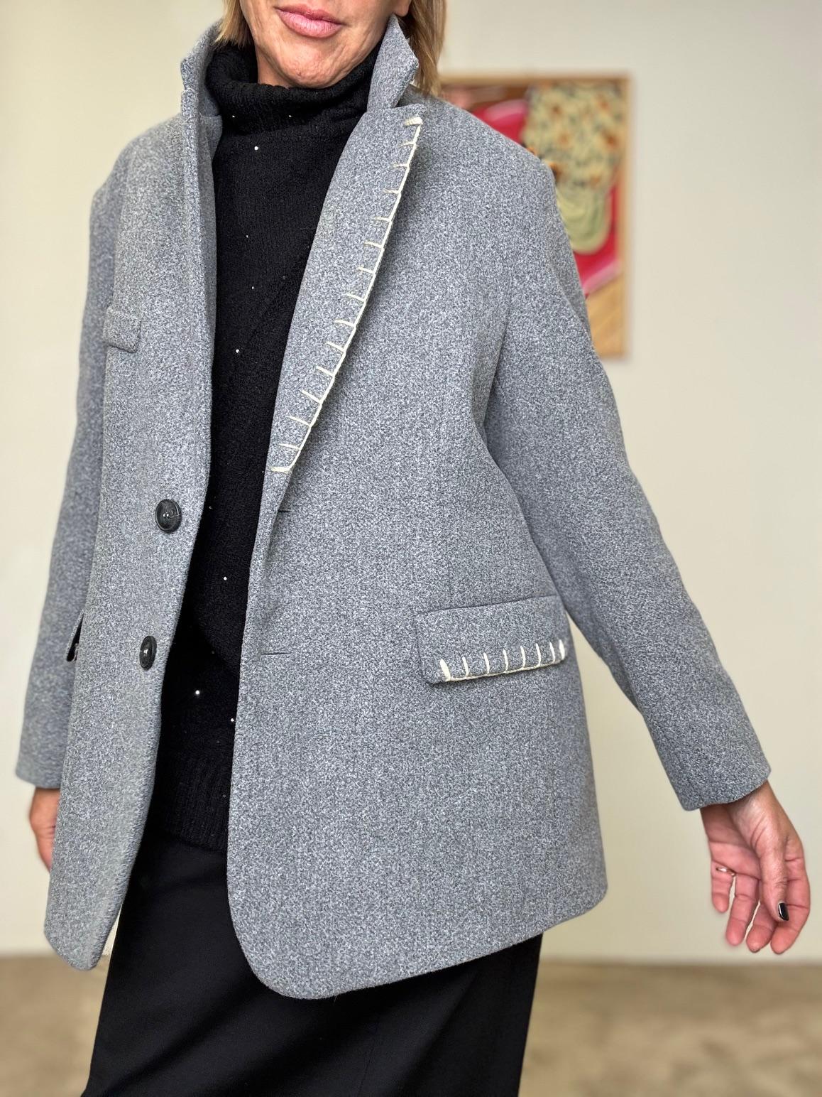 SUSY STAR - GIACCA Stitch Vibe STSP116A/ GRIGIO SUSY STAR