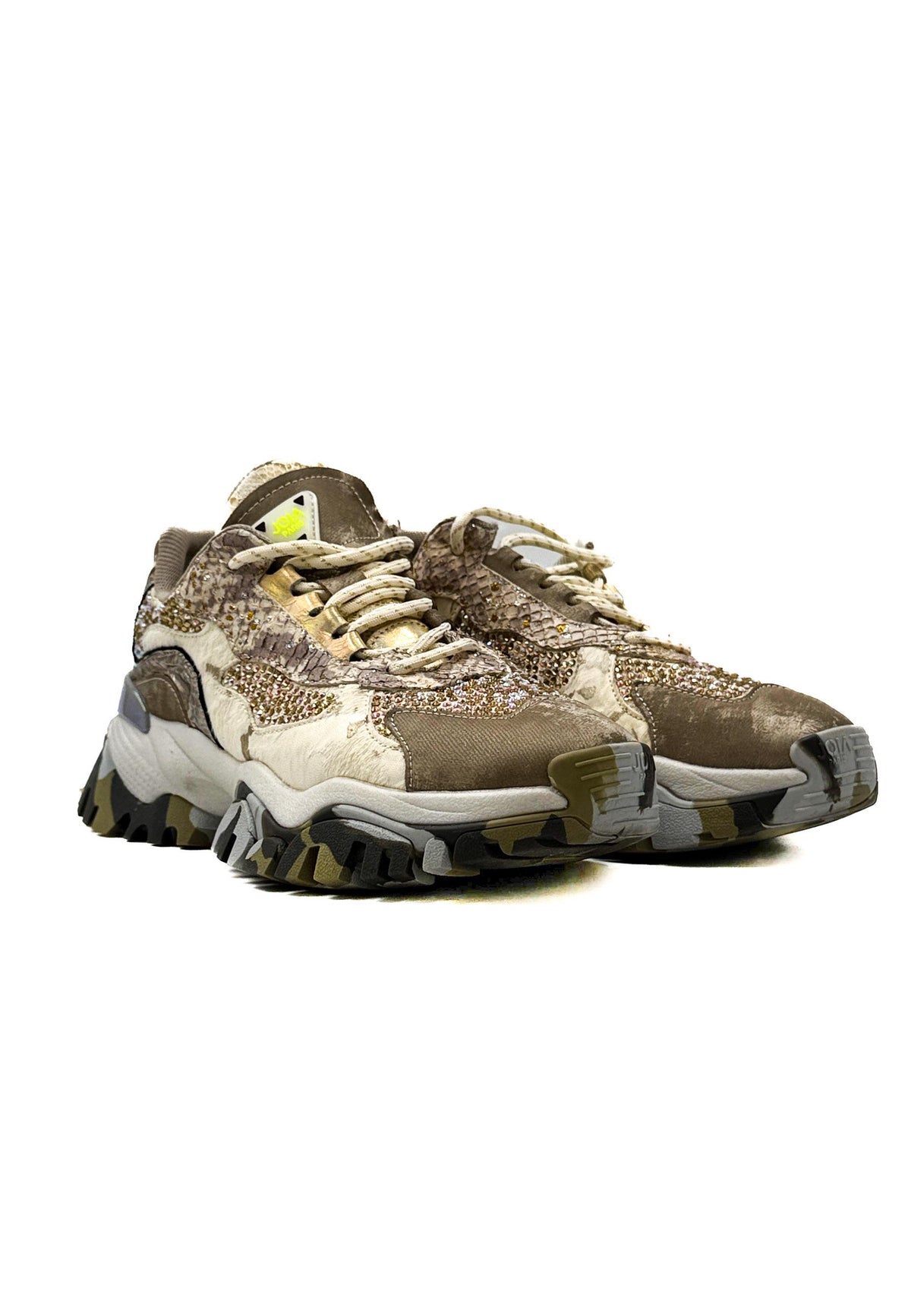 JOYA PARIS - SNEAKERS 2502104 2502104/ LEV RED GREY JOYA Paris