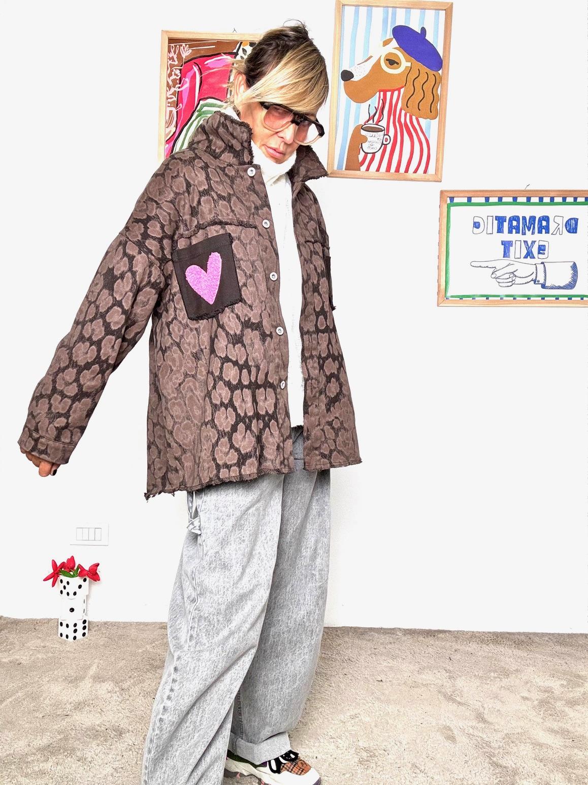 FEMALE - Camicia Giacca Rock & Love C23933/ ANIMALIER FEMALE