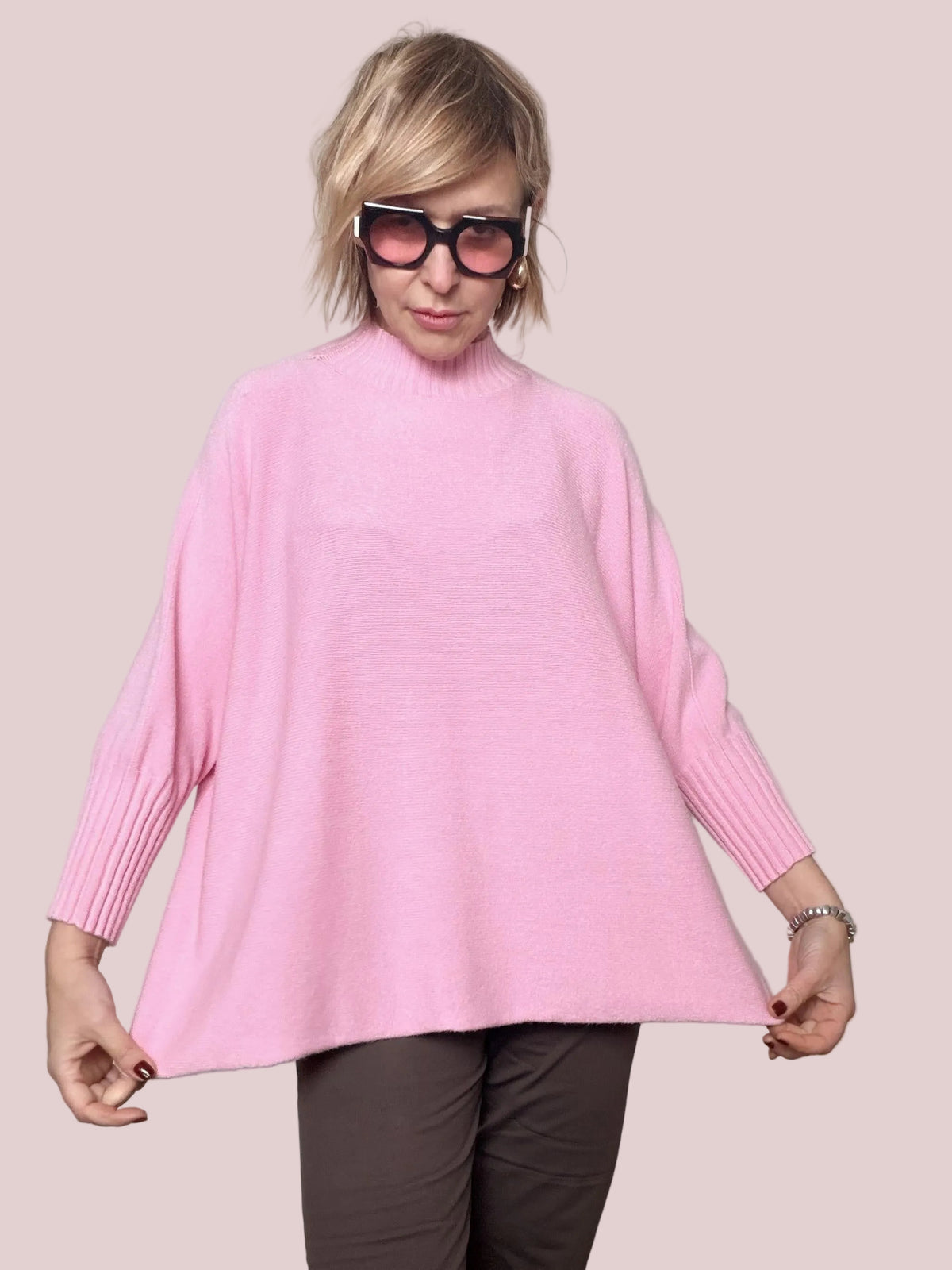 Maglia Over Relax Chic ROSA K-MACOCRA/ ROSA FEMALE