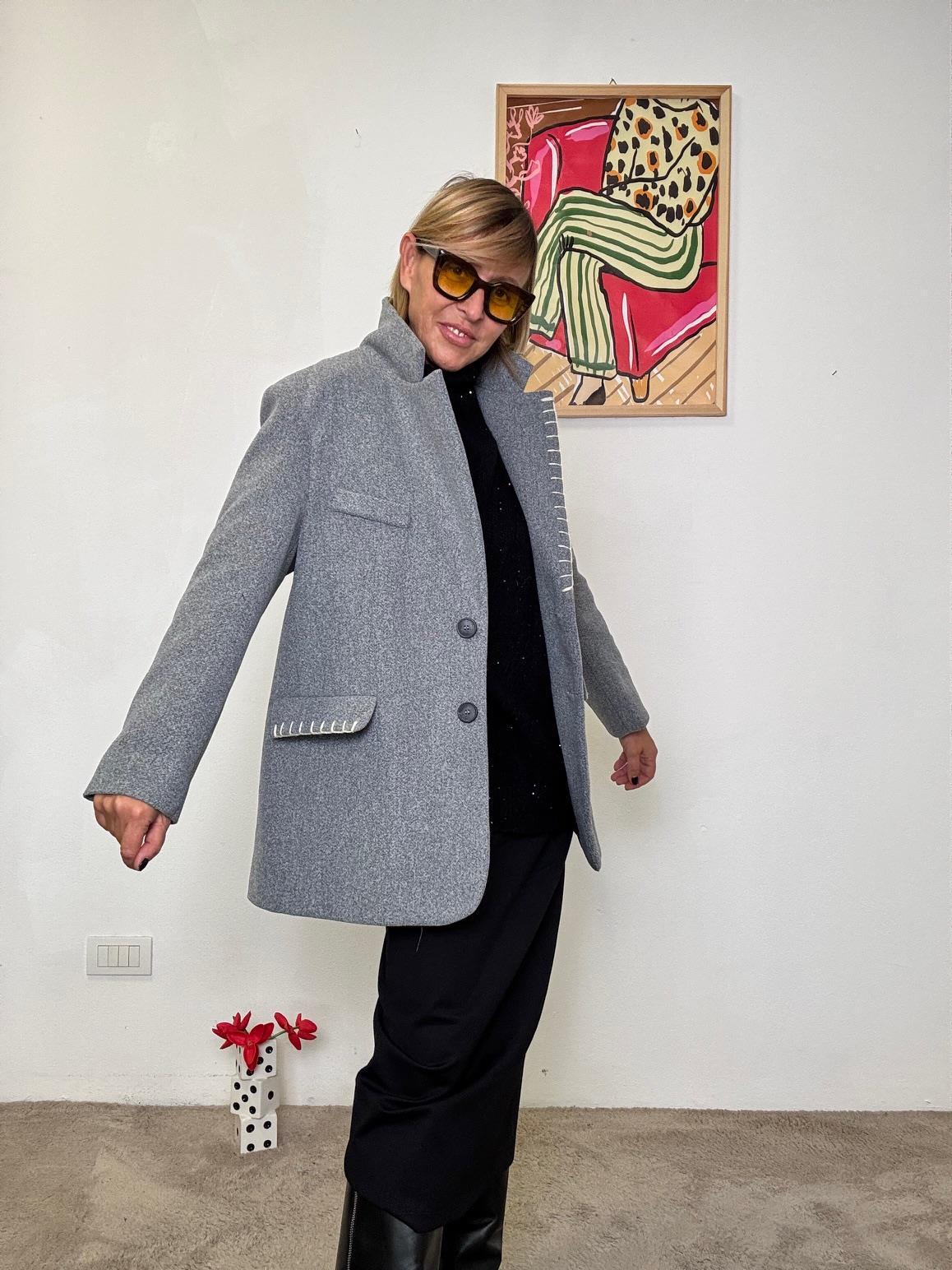 SUSY STAR - GIACCA Stitch Vibe STSP116A/ GRIGIO SUSY STAR