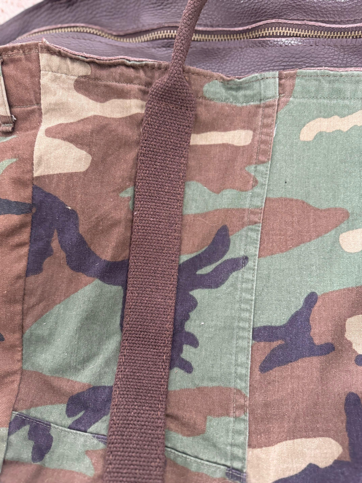 FEMALE - Borsa donna vintage fantasia mimetica F104CAMO/ CAMOUFLAGE FEMALE