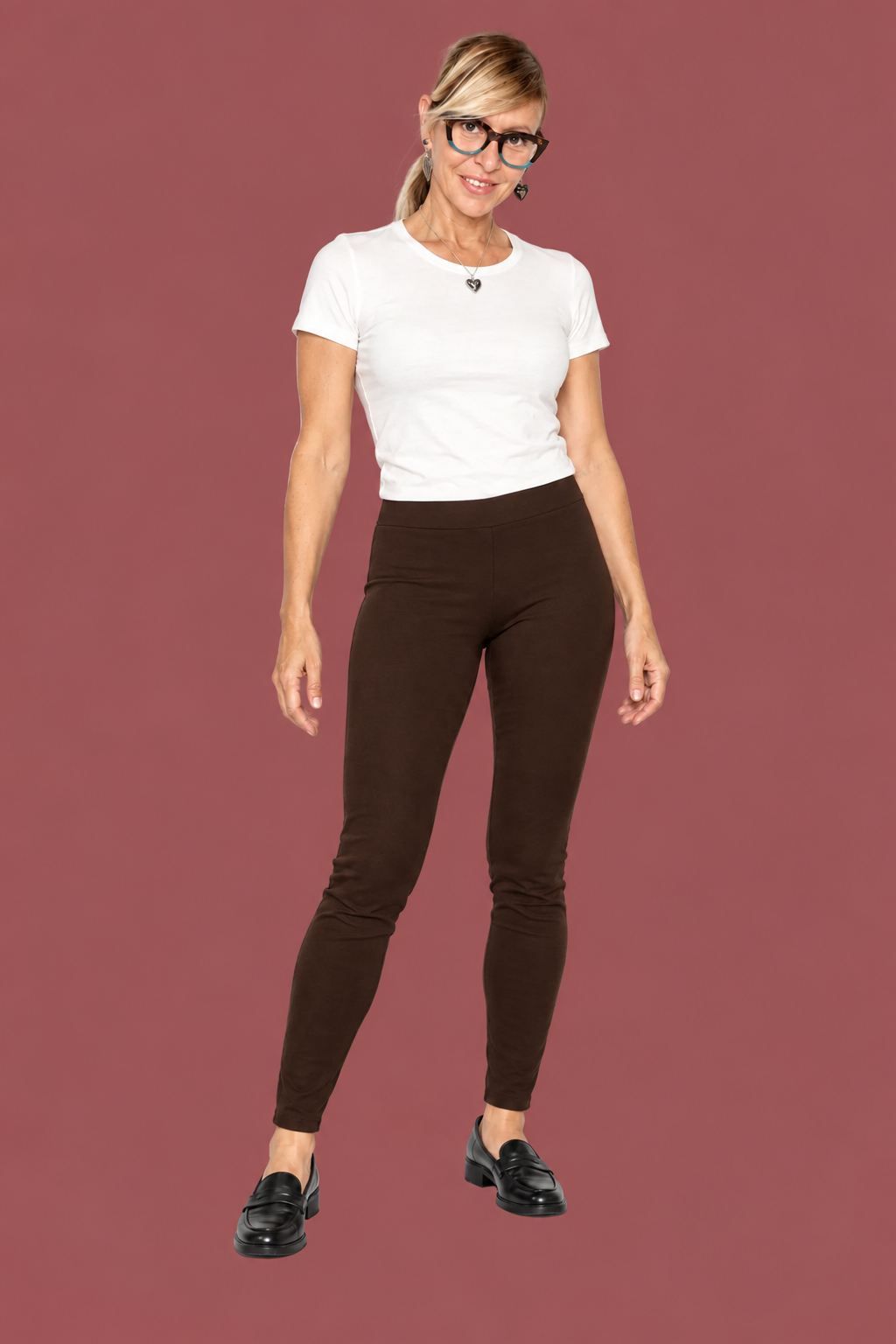Leggings donna Susy Star moro o nero