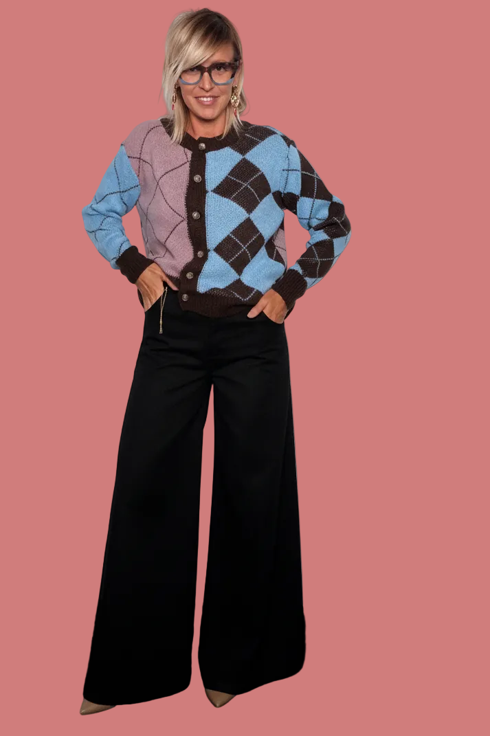 Pantalone palazzo bianco Philia Loft