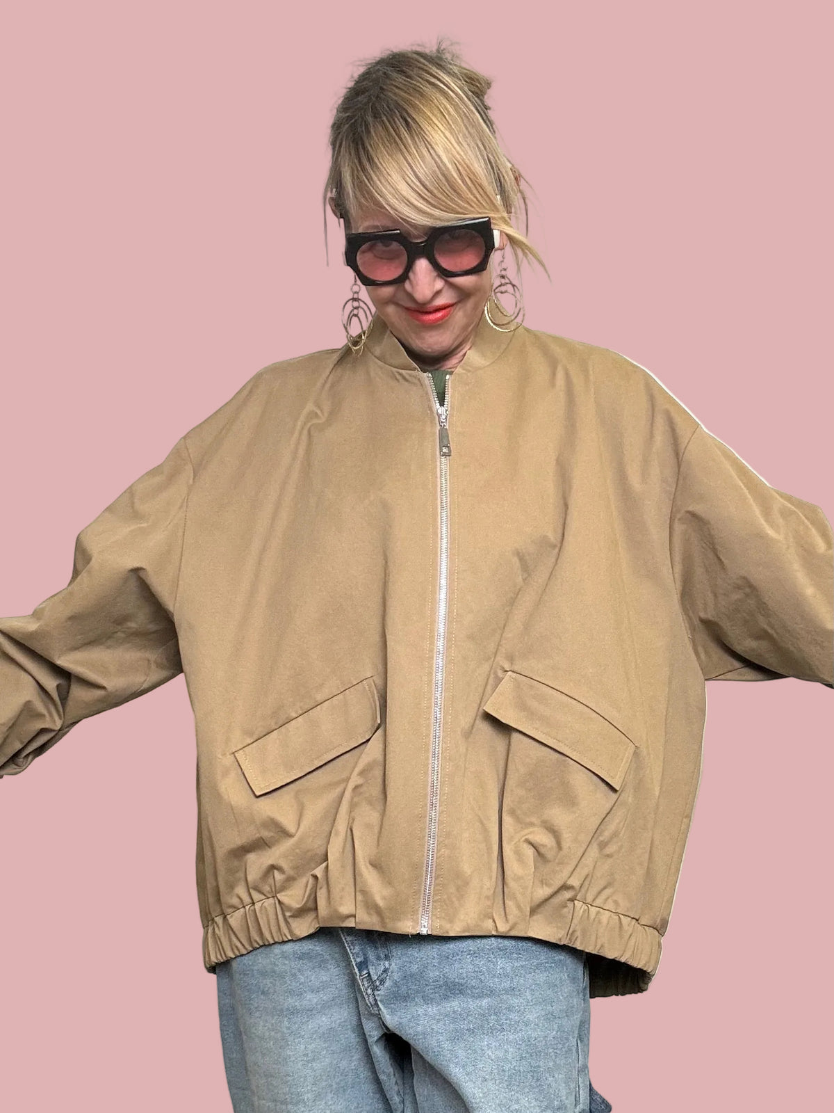 Bomber Over Urban Chic