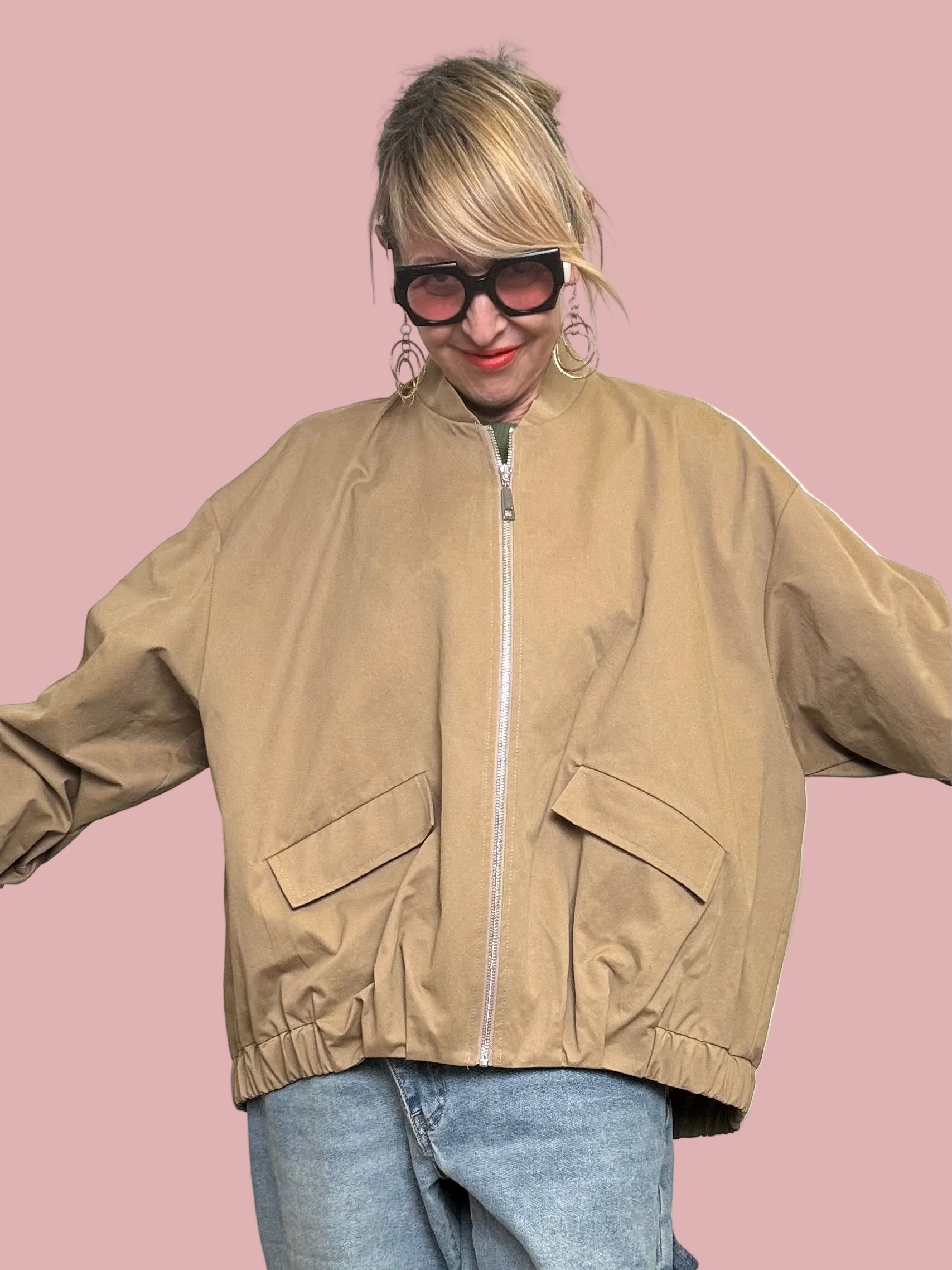 Bomber Over Urban Chic