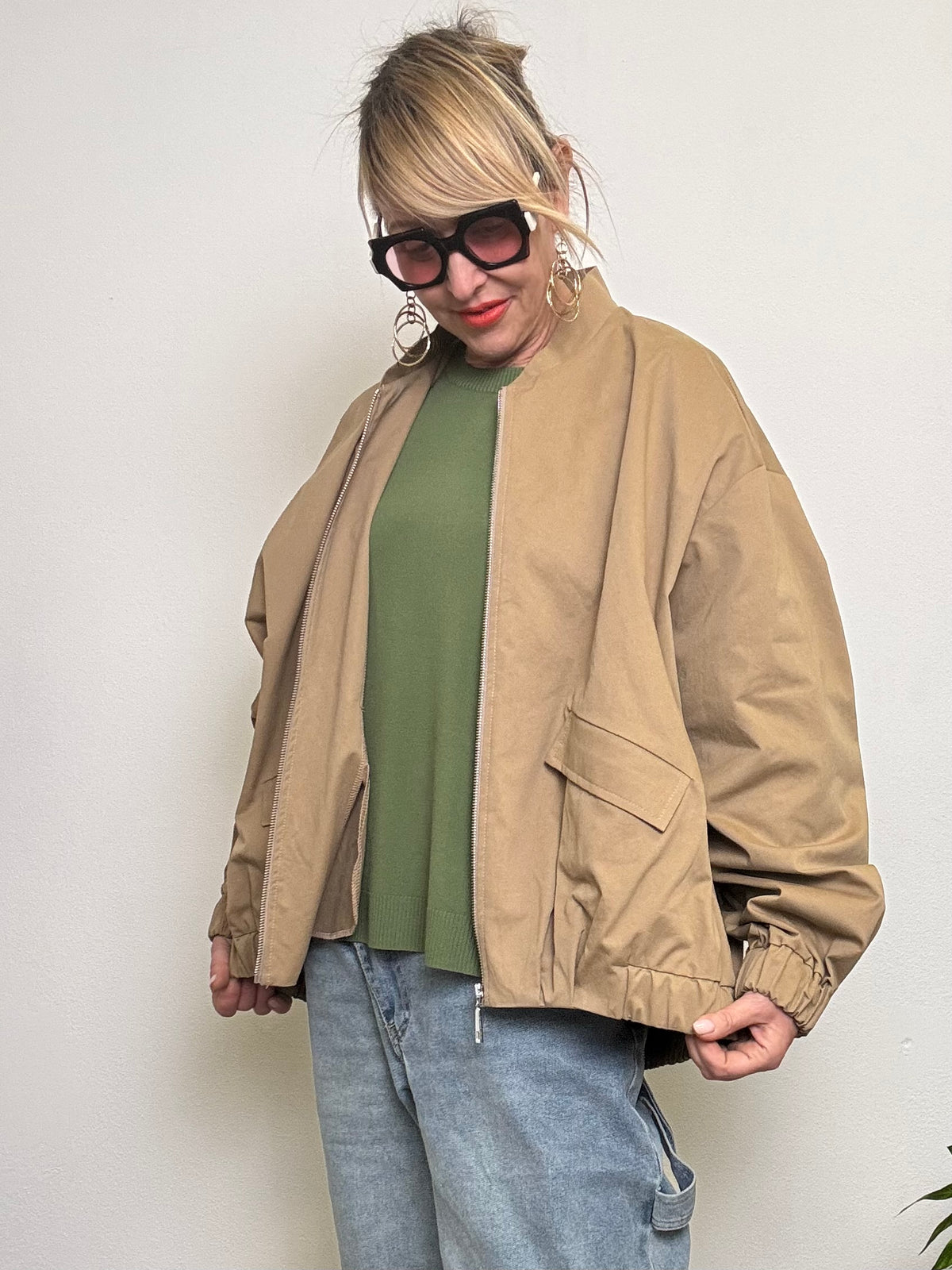 Bomber Over Urban Chic