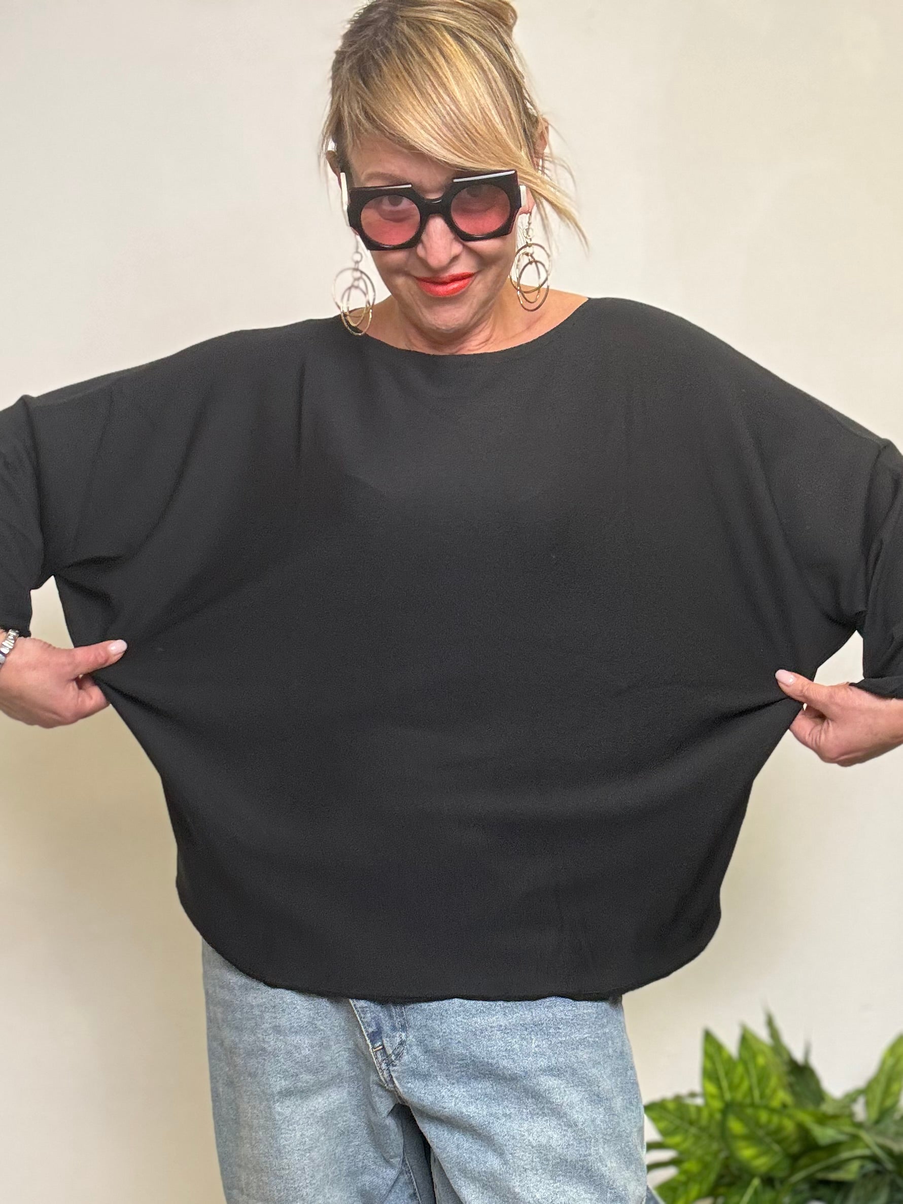 Maglia in Filo Pipistrello
