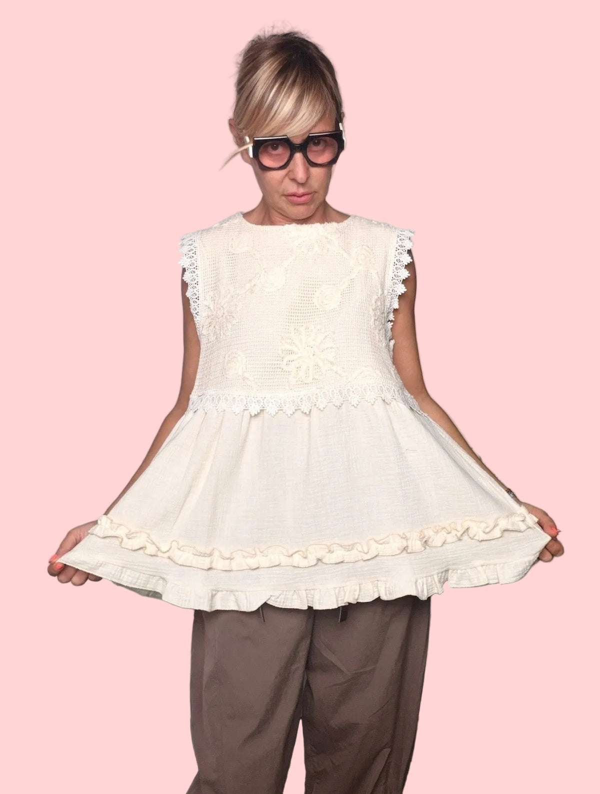 Gilet deja vu macrame