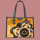 Borsa ricamata con tracolla
