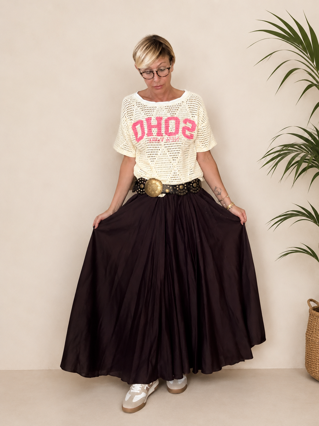 Gonna in Tencel Chic