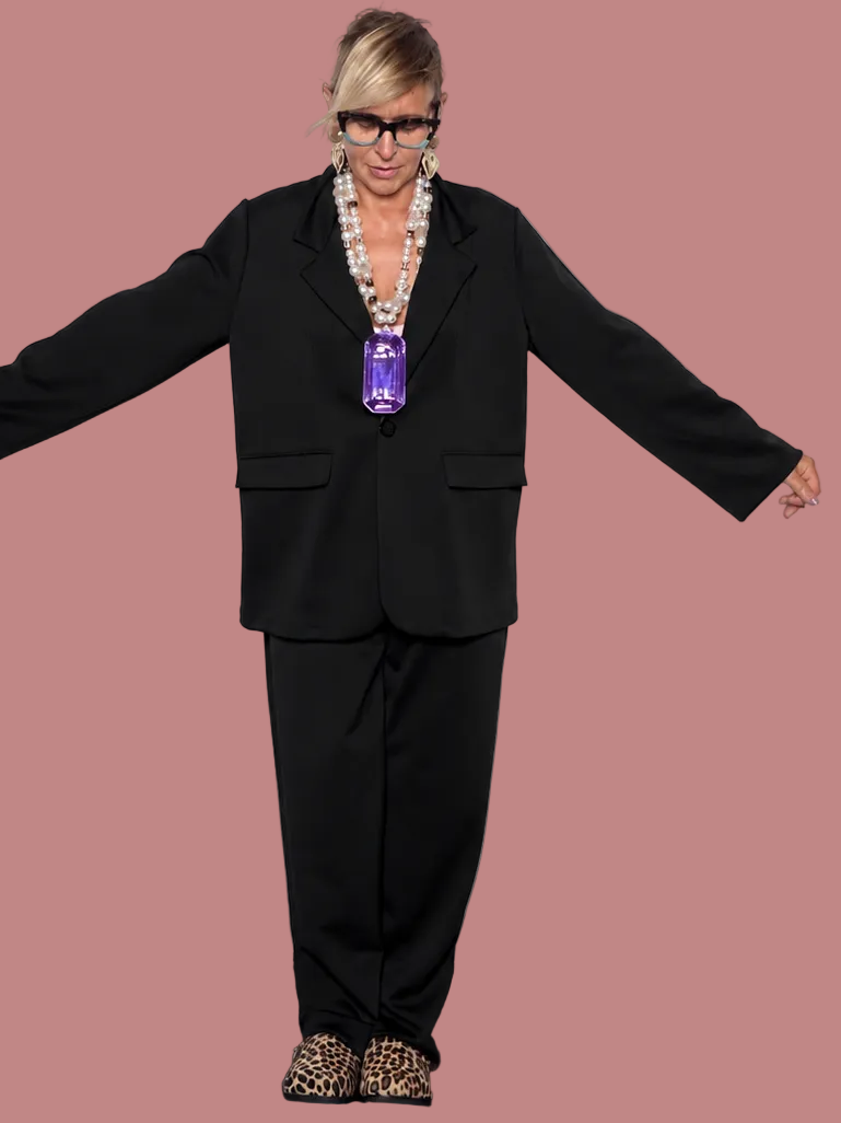 Completo in modal con blazer e pantalone