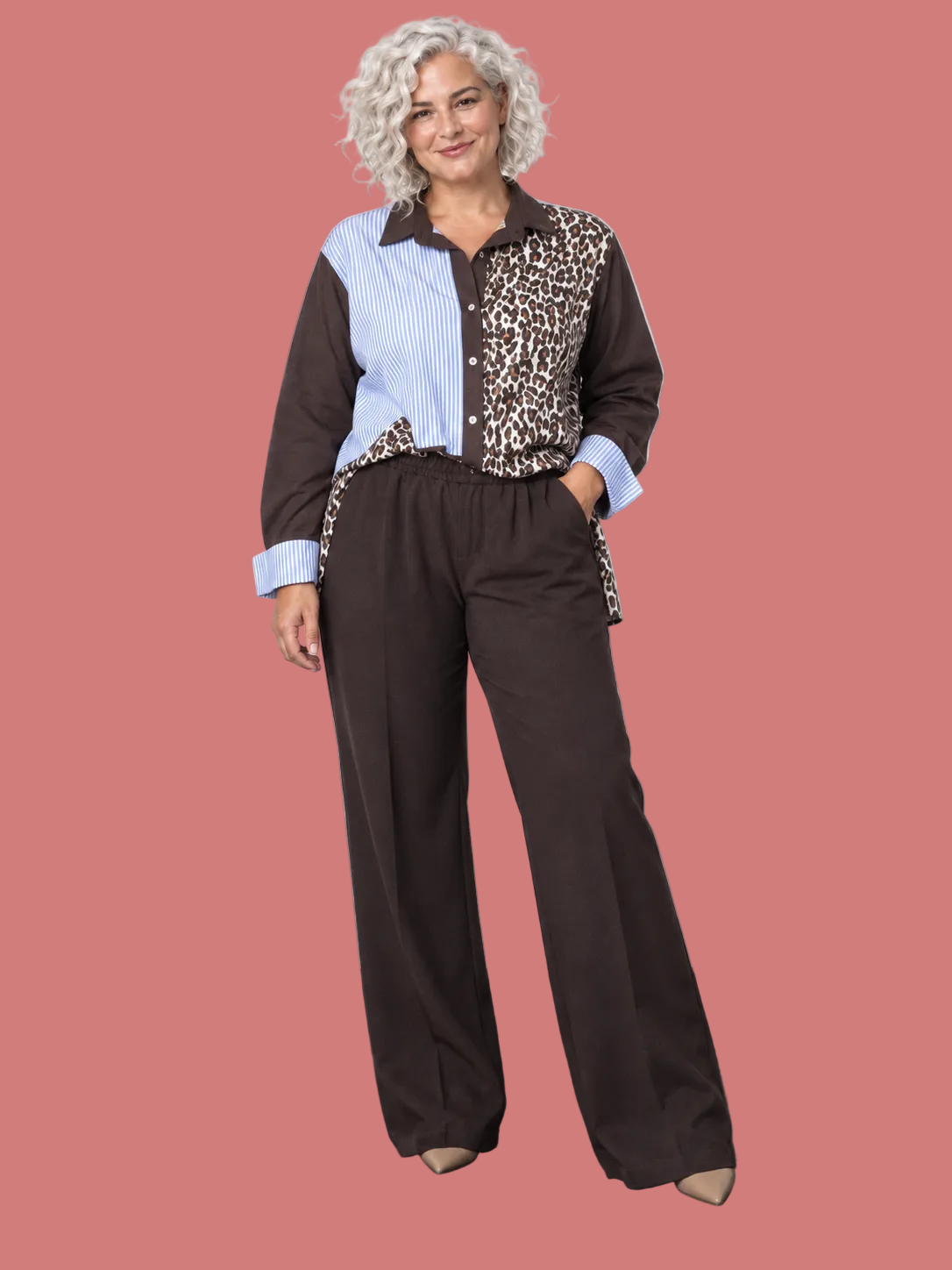 Pantalone Modal Wide Leg