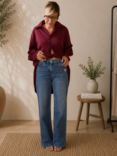 Jeans dritto over