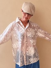 Camicia Ricamata in Tulle