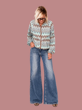 Jeans Souvenir – aderente sui fianchi, super largo sul fondo