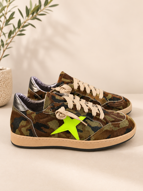 Sneakers Camouflage Stella Fluo