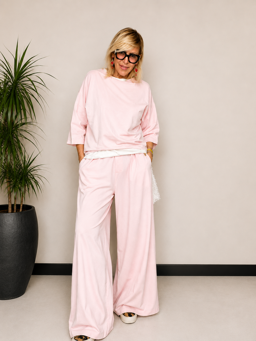 Pantalone Palazzo Cotone