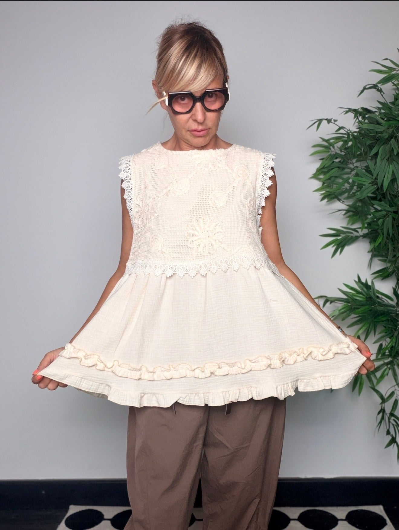 Gilet deja vu macrame