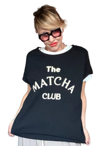T-Shirt The Matcha Club — Stampa Specchio