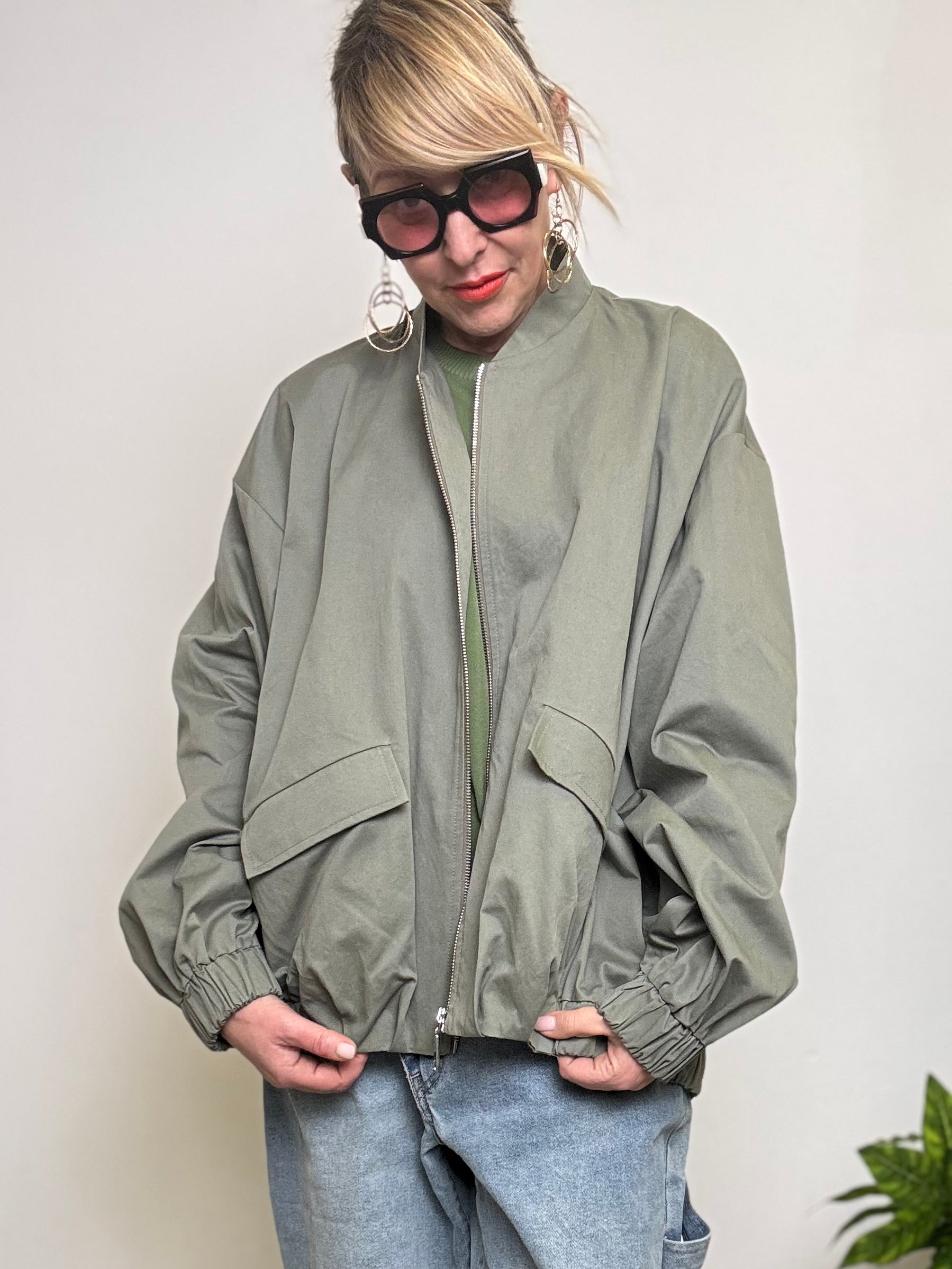 Bomber Over Urban Chic