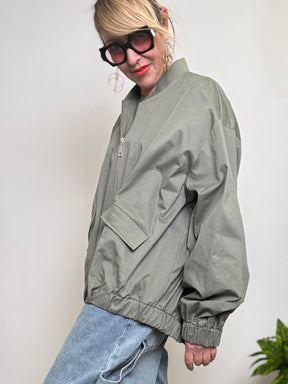 Bomber Over Urban Chic