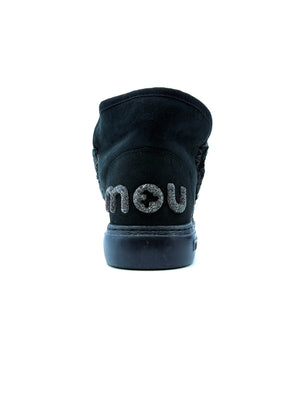 MOU 411001 ESKIMO SNEAK BOLD GLIT LOGO/BLACK BLACK