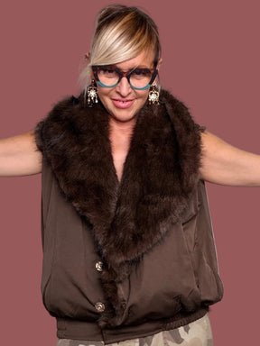 Gilet ecopelliccia