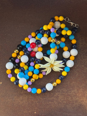 Collane Fashion Pop Multicolor con Maxi Ciondoli