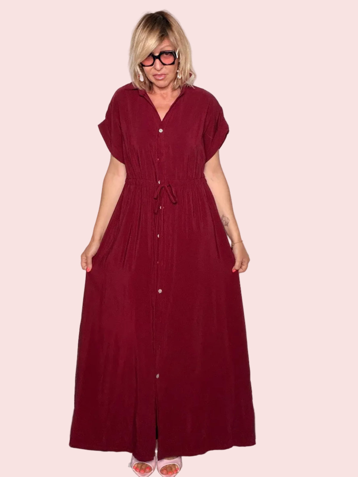 Abito Chemisier Maxi