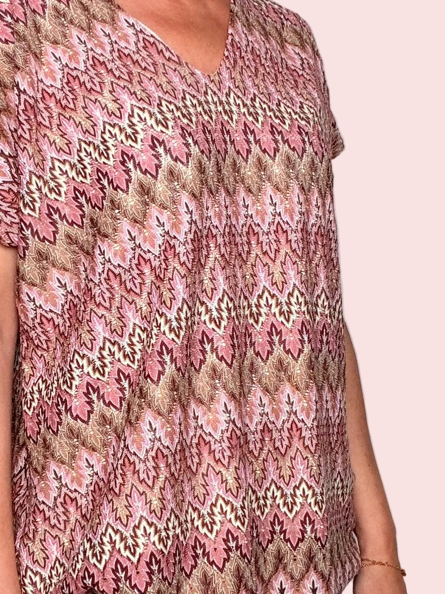 Blusa Chevron