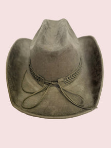 Cappello Stile Cowboy Effetto Vintage