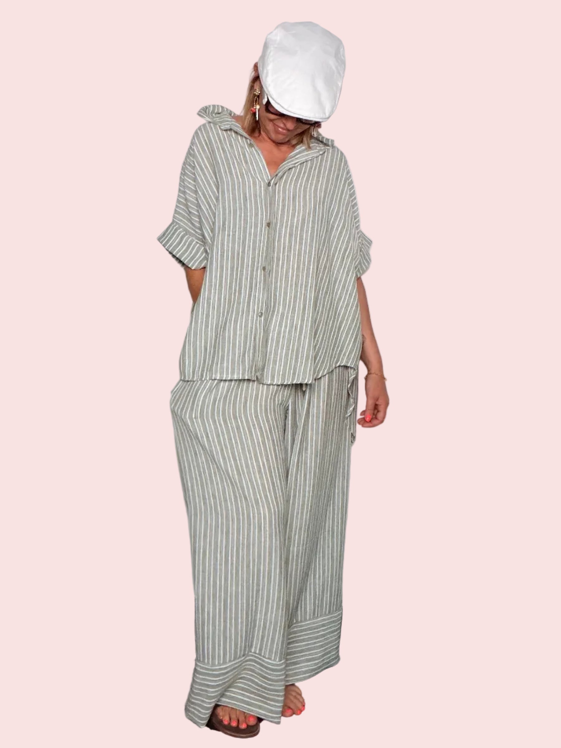 Completo Coordinato a Righe