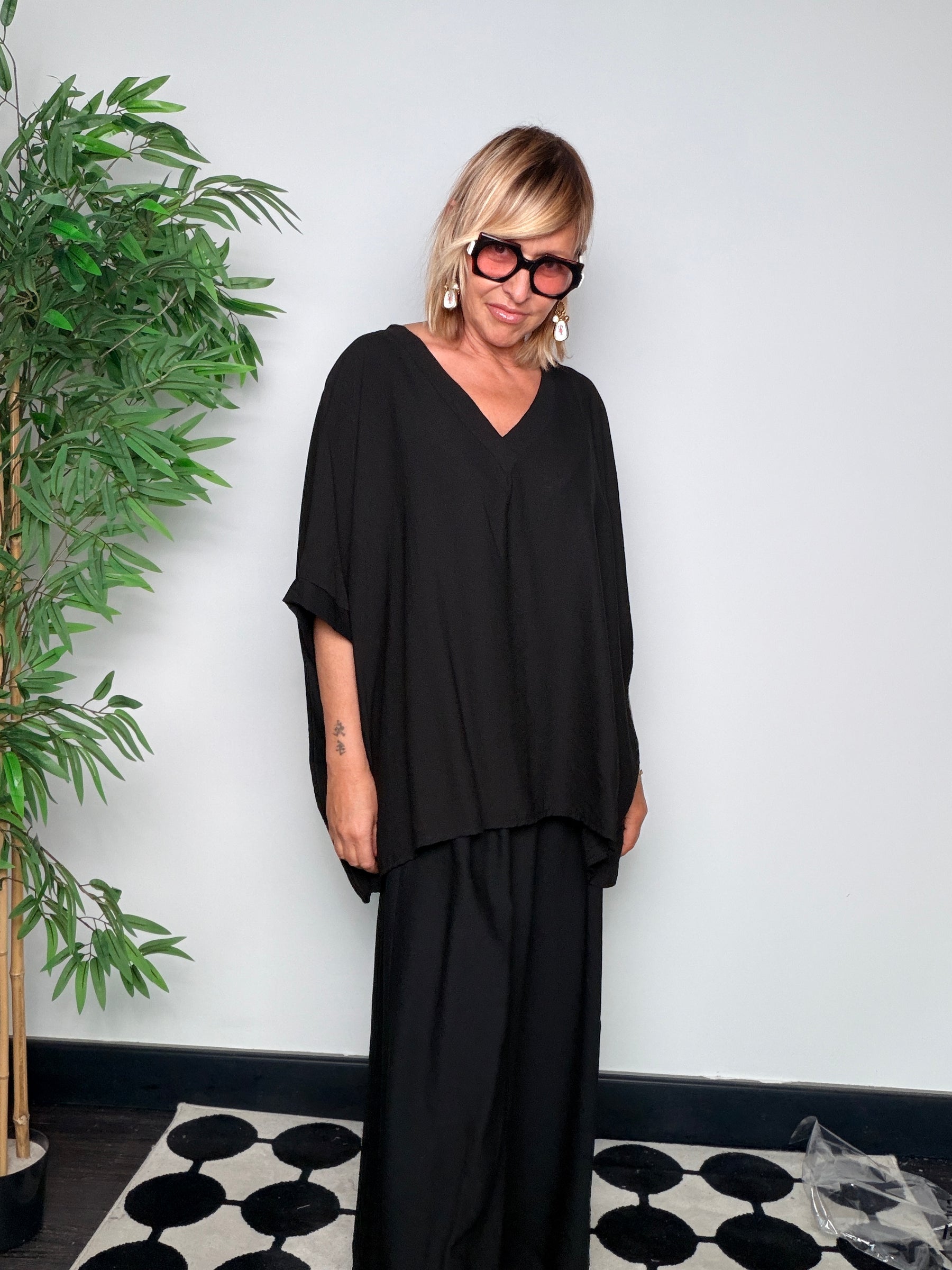 Coordinato Kaftan e Pantalone Palazzo