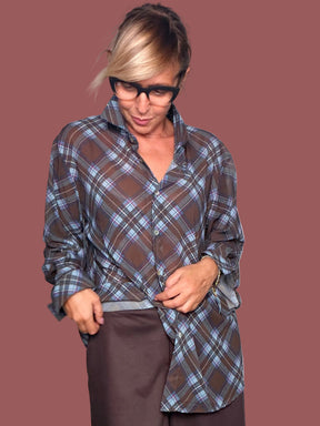 Camicia Donna Fantasia Scozzese Susy Star