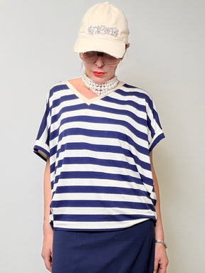 T-Shirt Over Righe – Casual Chic Senza Pensieri