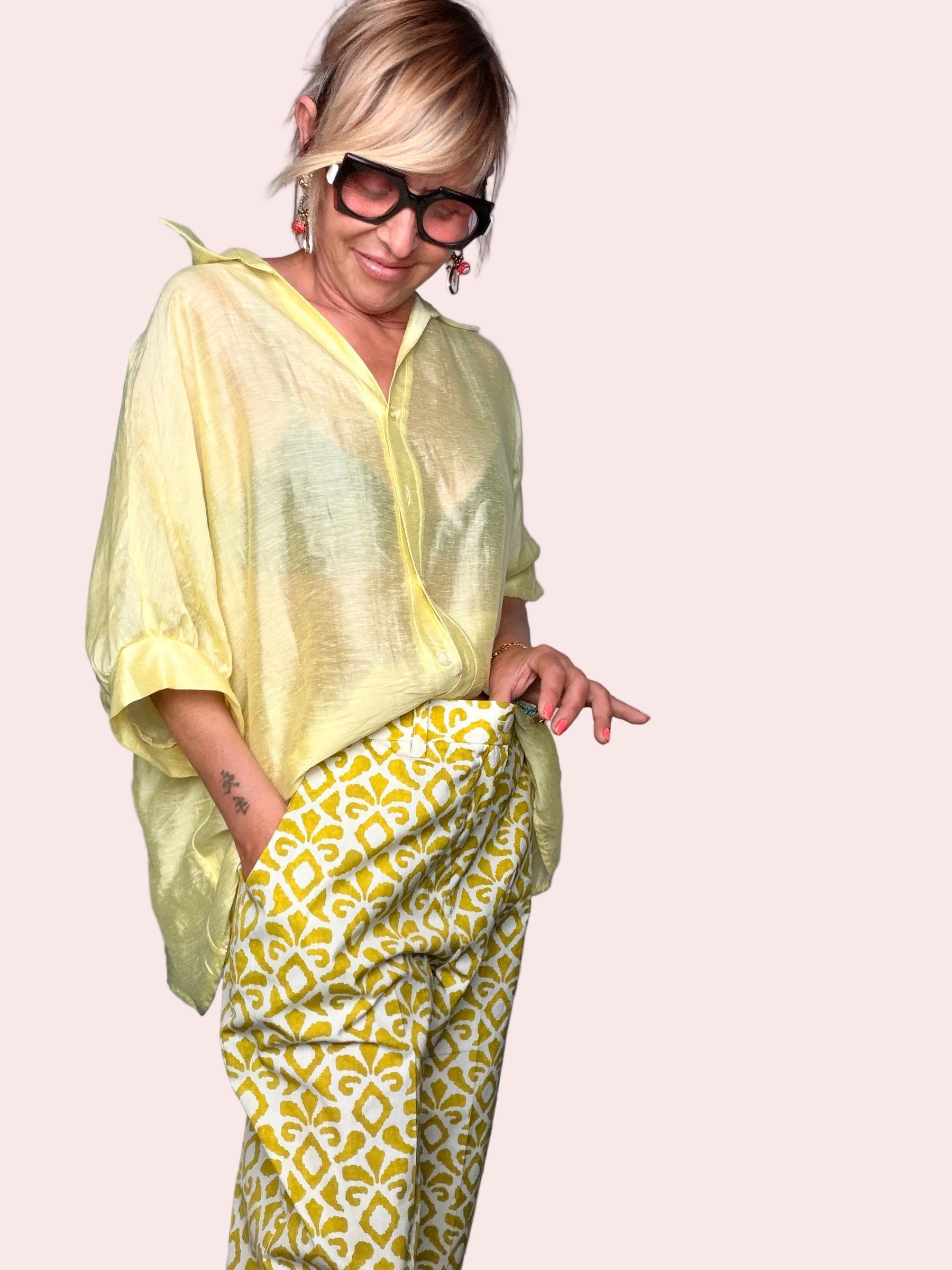 Pantalone Balloon Fantasia Ikat