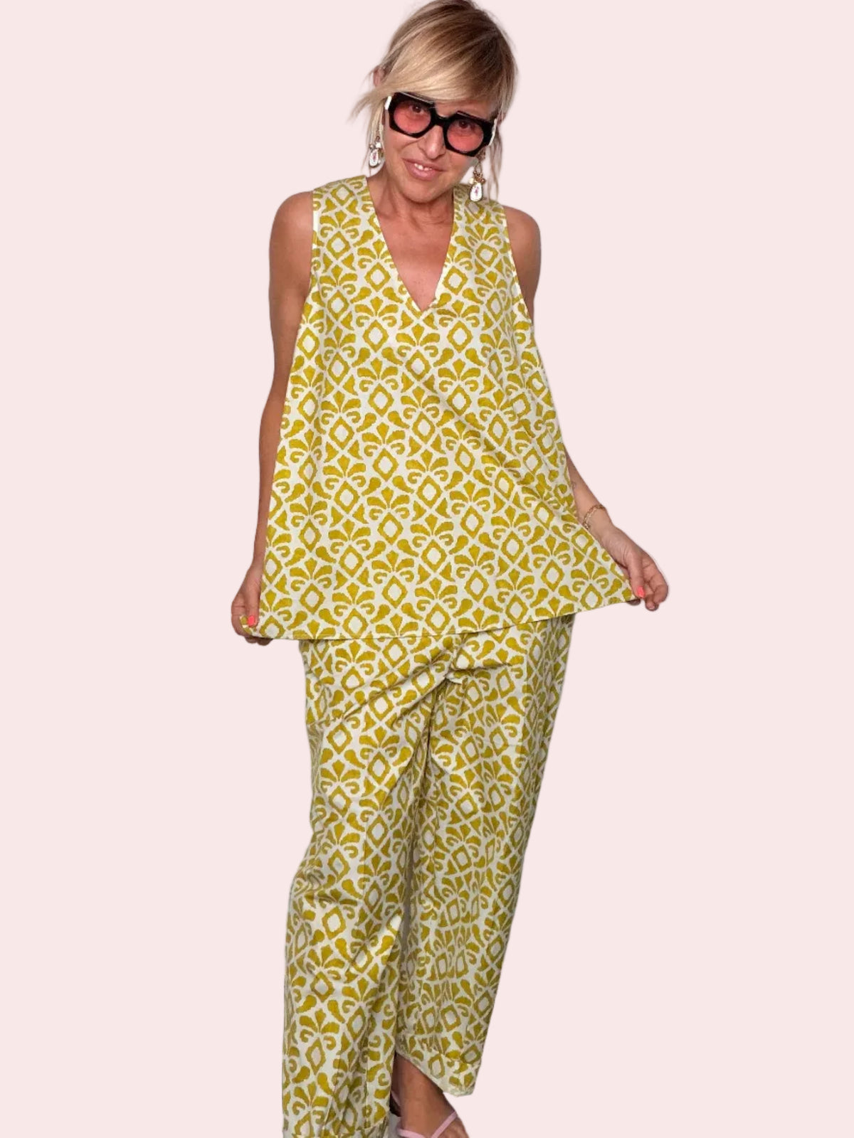 Canotta Batik con Fiocco sul Retro