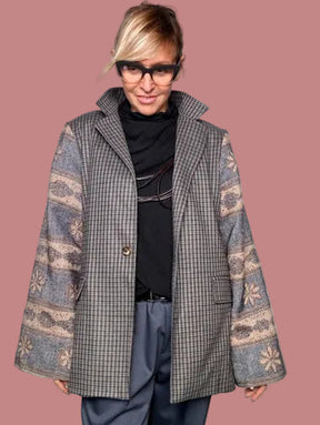 Giacca check SUSY STAR