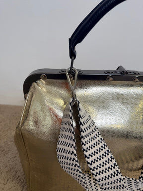 Borsa Doctor Bag con Scritta LOVE