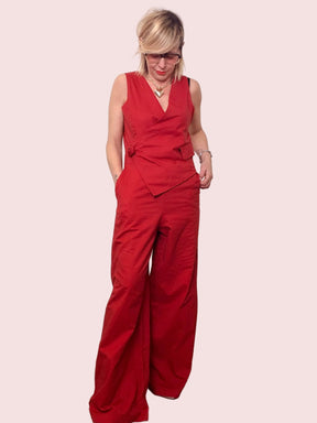 Tuta Elegante con Scollo a V