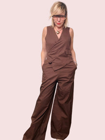 Tuta Elegante con Scollo a V