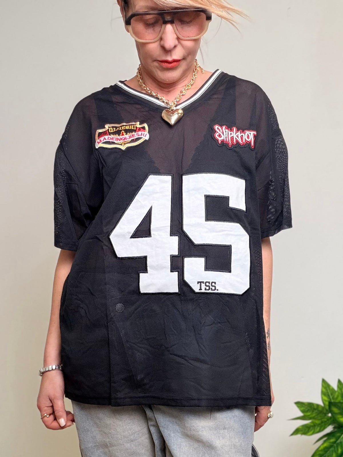 Maglia Sportiva Stile Football Americano Numero 45