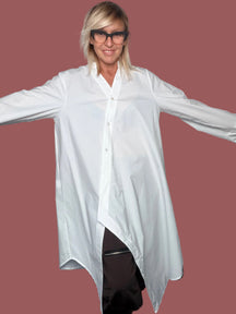 Camicia over asimmetrica