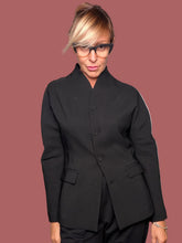 Giacca nera con collo alto Philia Loft