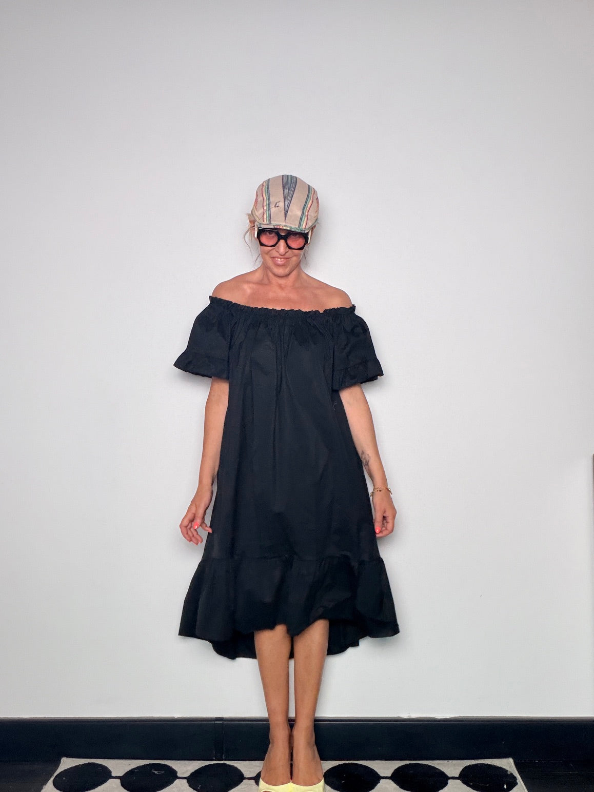 Vestito Off-Shoulder a Balze – Female