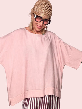Blusa Oversize Pipistrello