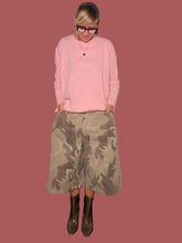 Bermuda culotte camouflage a gamba ampia Susy Star