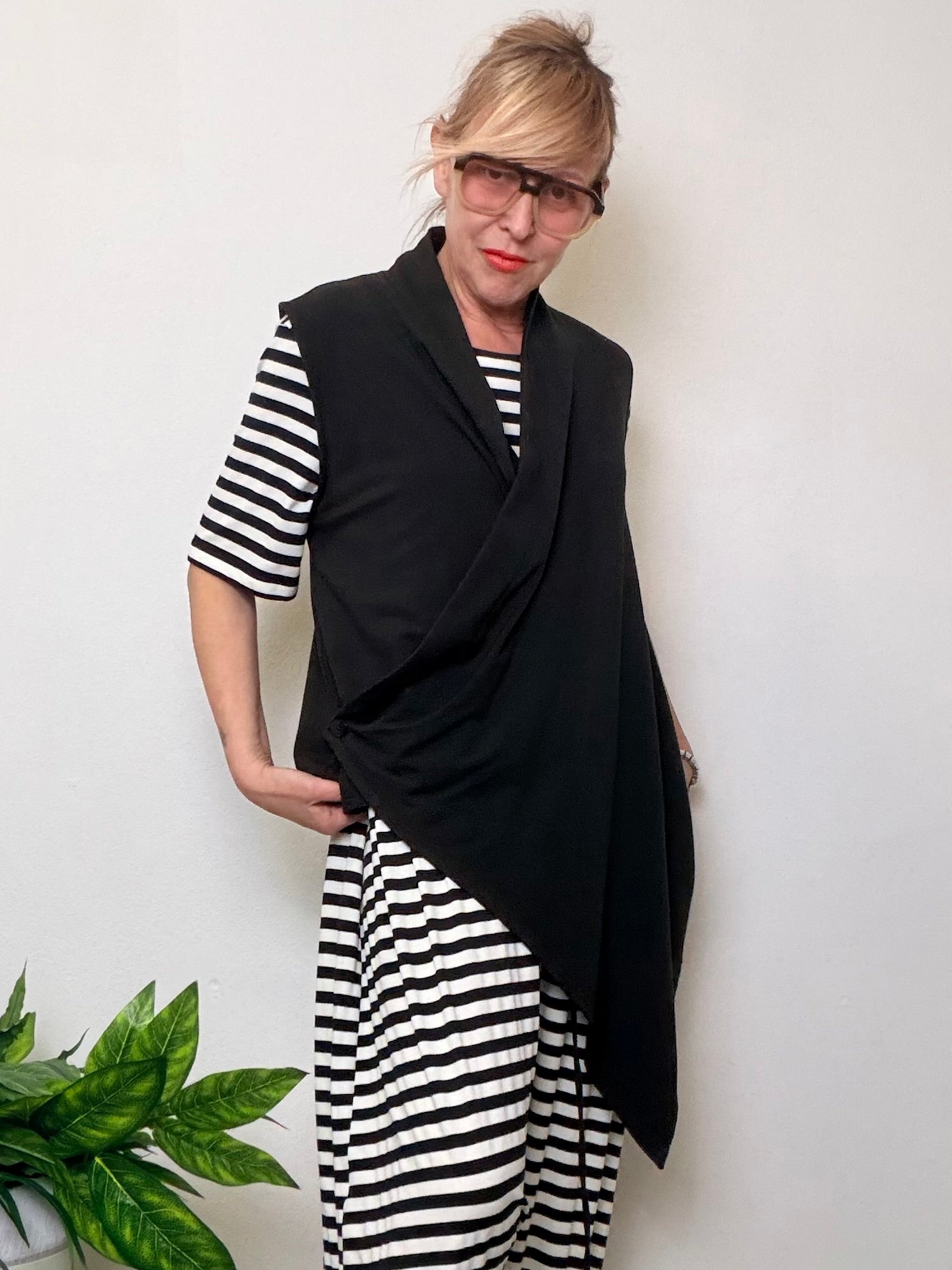 Gilet Donna Cotone Elasticizzato